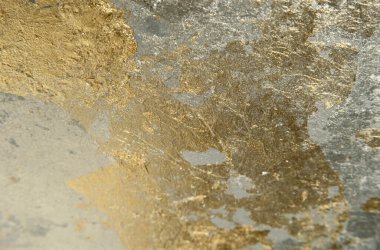 Eski metal bakır bronz paslı doku, altın arka plan efekti duvar kağıdı. Yüksek kalite fotoğraf