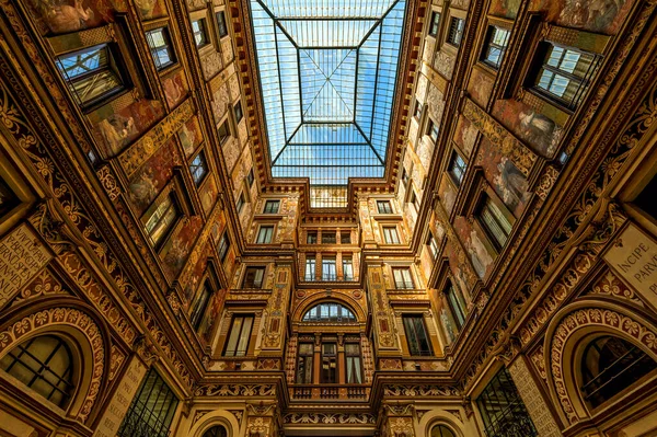 Rome Italy October 2022 Low Angle View Galleria Sciarra Built — Stock Photo, Image