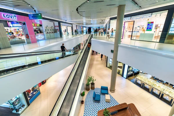 Palma Spanien September 2022 Innenansicht Des Einkaufszentrums Porto Modernes Einkaufszentrum — Stockfoto