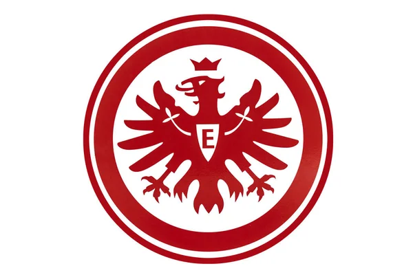 Germany Wetzlar July 2022 Coat Arms City Frankfurt Main Eintracht — Zdjęcie stockowe