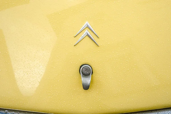 Логотип Citron Традиційному Автосалоні Golden Oldies Крофдорфі Глайберзі Поблизу Гіссену — стокове фото