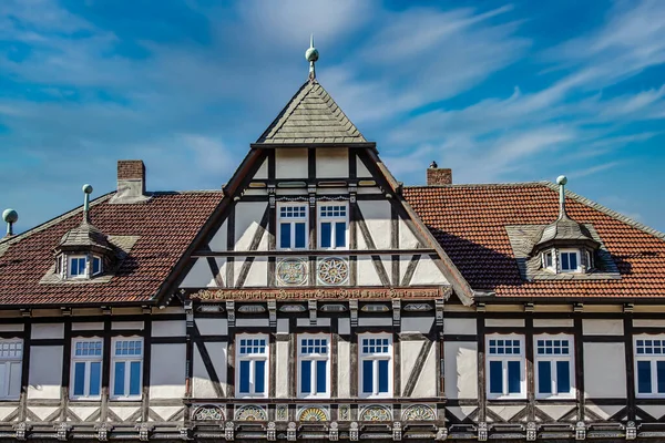 독일의 유네스코 고슬라르의 하우스 게이블 — 스톡 사진
