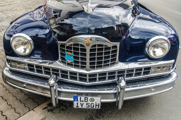 Wettenberg Hesse Γερμανία 2023 Vintage Packard Car Traditional Car Show Royalty Free Εικόνες Αρχείου