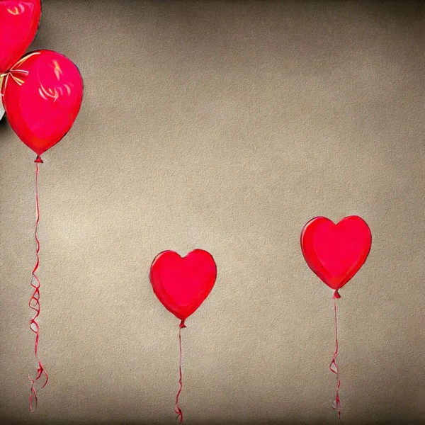 Lovely Background Colourfull Balloons — Fotografia de Stock