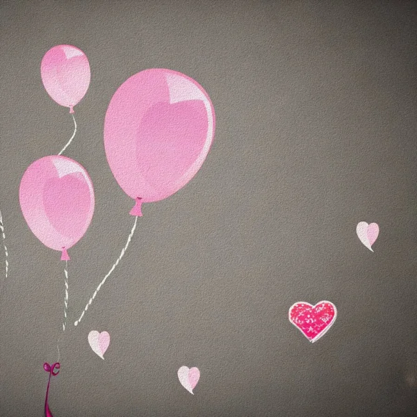 Lovely Background Colourfull Balloons — Fotografia de Stock