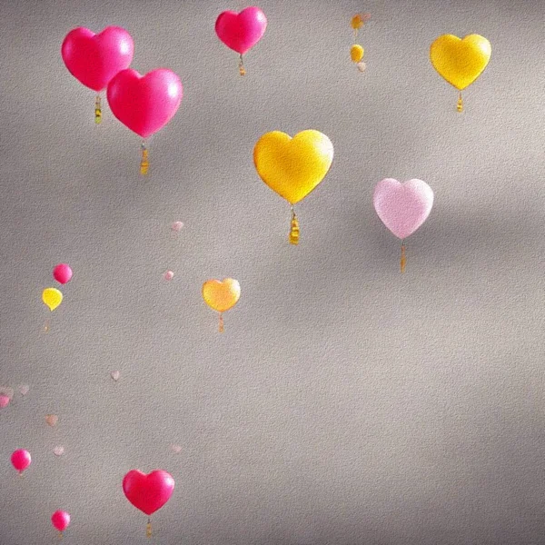 Lovely Background Colourfull Balloons — Stock fotografie