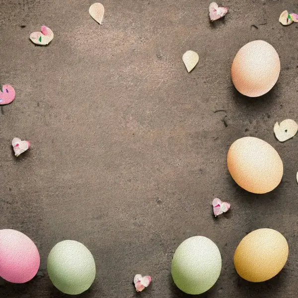 Happy Eastern Meetings Colourful Eggs Bunny — Stock Fotó
