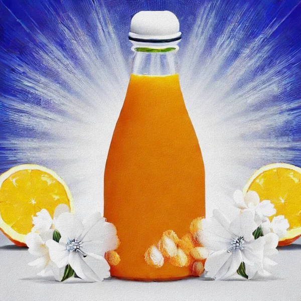 Свіжий Сік Апельсинів — стокове фото
