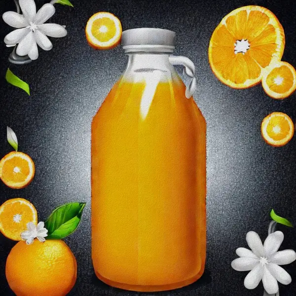 Свіжий Сік Апельсинів — стокове фото