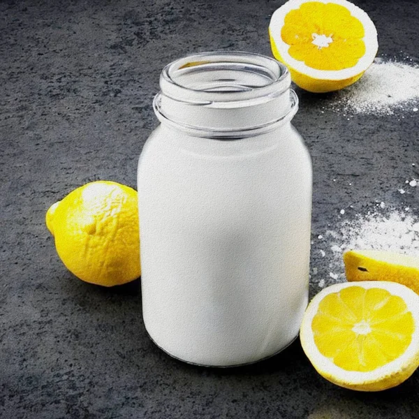 Fresh Dessert Jogurt Lemon Fotografias De Stock Royalty-Free