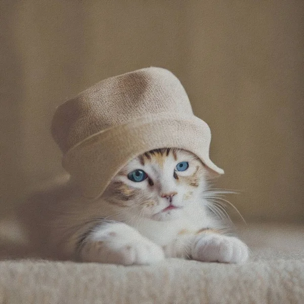 Sweet Cat Hat —  Fotos de Stock