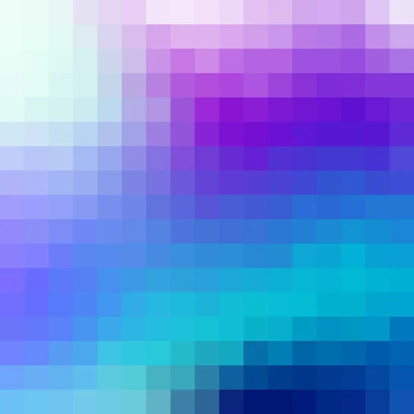 Mozaika Barevné Abstraktní Pozadí Růžové Modré Zelené Fialové Tyrkysové Tóny — Stockový vektor