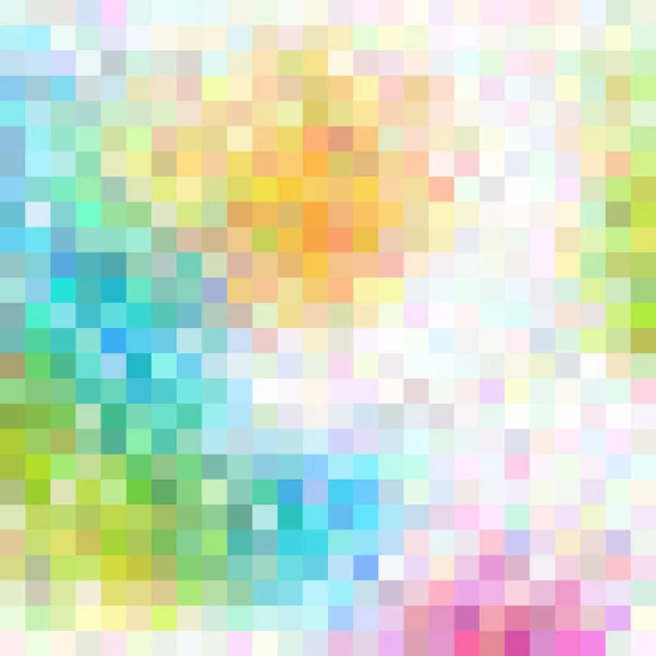 Mozaika Barevné Abstraktní Pozadí Růžové Modré Zelené Fialové Tyrkysové Tóny — Stockový vektor