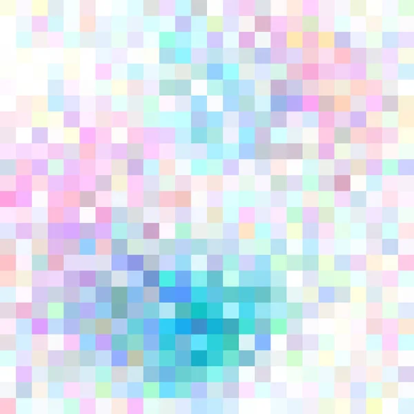 Mozaika Barevné Abstraktní Pozadí Růžové Modré Zelené Bílé Tóny — Stockový vektor