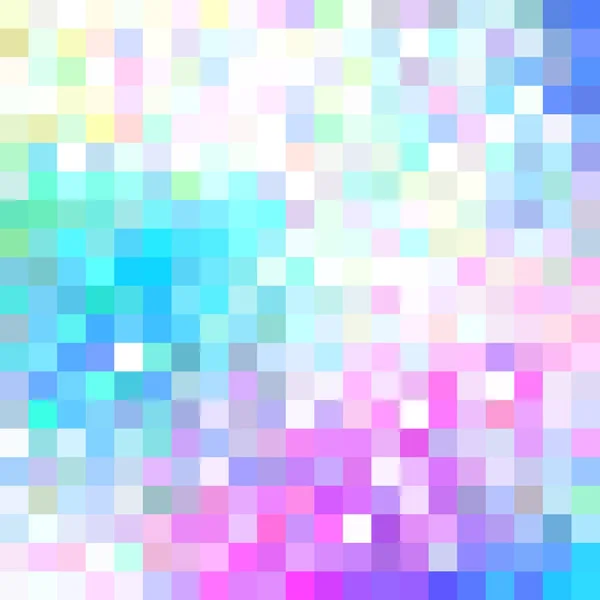 Mozaika Barevné Abstraktní Pozadí Růžové Modré Žluté Fialové Tyrkysové Tóny — Stockový vektor