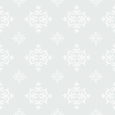 Kopya alanı ile klasik, çiçekli arkaplan, kusursuz desen