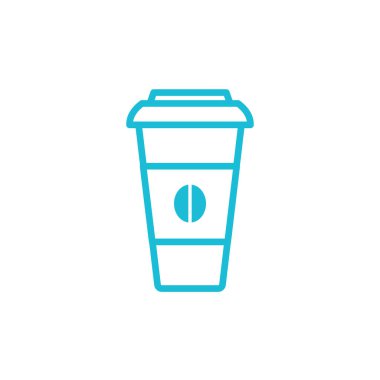 Kafe ikona dönecek. Mavi simge setinden.