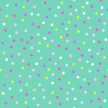 Renkli Konfeti Kutlaması, kusursuz desen