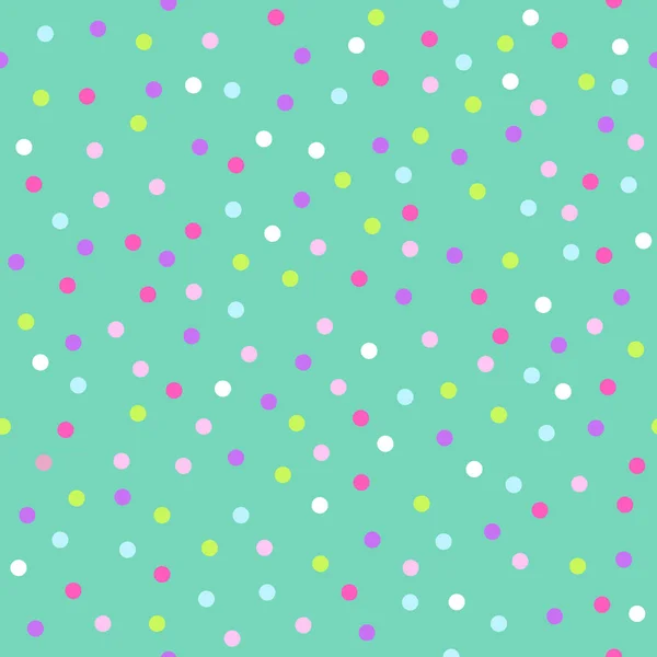 Confettis Colorés Célébration Motif Sans Couture — Image vectorielle