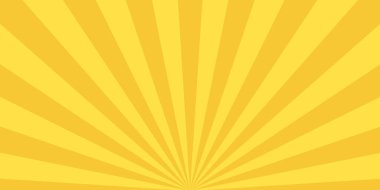 Güneş ışığı ışınları, sarı çizgiler arkaplan, ışık