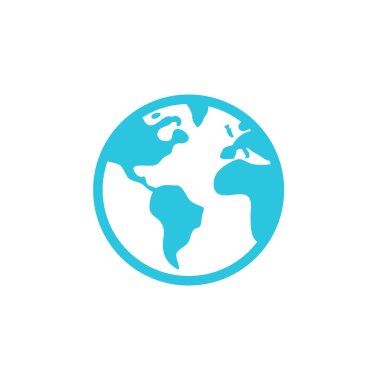 Küre. Mavi simge setinden.