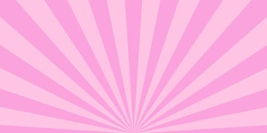 Gün doğumu ışınları, pembe çizgiler arka plan, ışık