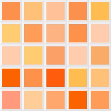 Kayısı doğal tonlar. Kusursuz desen, fayans paleti renk tasarımı şeması, dekoratif fayans, tasarım ögesi