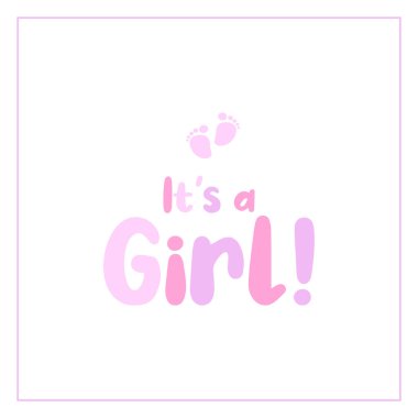 Pembe bebek duş kartı, doğum günü kartı geçmişi.