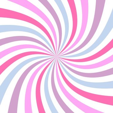 Yıldız patlaması renkleri kıvrılıyor. Güneş ışınları arka planı. Radikal kıvrımlı soyut renkli çizgiler 