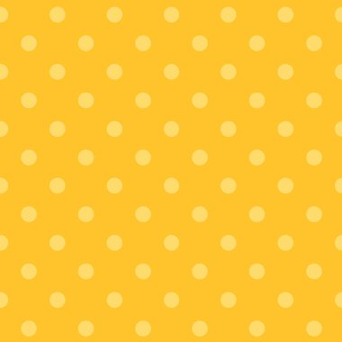 Polka Nokta deseni, pürüzsüz desen sarı arkaplan