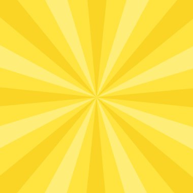 Sarı güneş ışığı arka planı. Güneş ışınları, yıldız patlaması duvar kağıdı