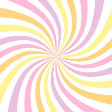 Yıldız patlaması arka planı. Güneş ışınları. Radikal girdap soyut çizgileri 