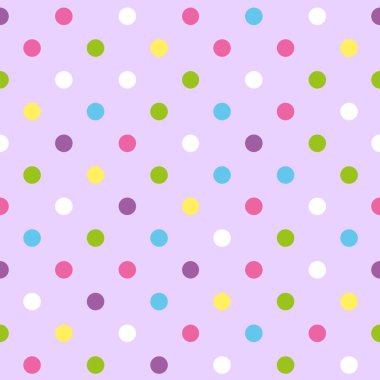 Kutlama Renkli Polka Nokta deseni, pürüzsüz doku
