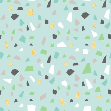 Çevre Geri Dönüşümlü Terrazzo Döşemesiz Desen