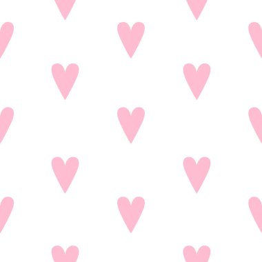 Adoring Valentine Hearts seamless pattern