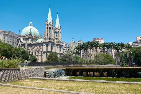 Catedral Igreja Católica São Paulo — Fotografia de Stock