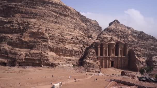 Klášterní Chrám Petře Jordanové Koncept Cestování Dovolené Dobrodružství — Stock video