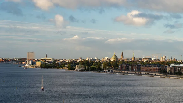 Arhitectură Modernă Copenhaga Danemarca Vedere Aeriană Călătorie Vacanță Imagini stoc fără drepturi de autor