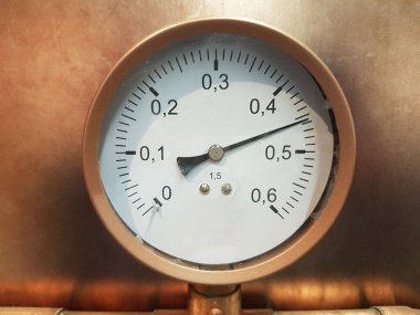 Yakıt endüstrisi konsepti. Metre kapanıyor.