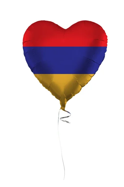 아르메니아의 바탕에는 아르메니아 국기가 고립되어 있었다 — 스톡 사진