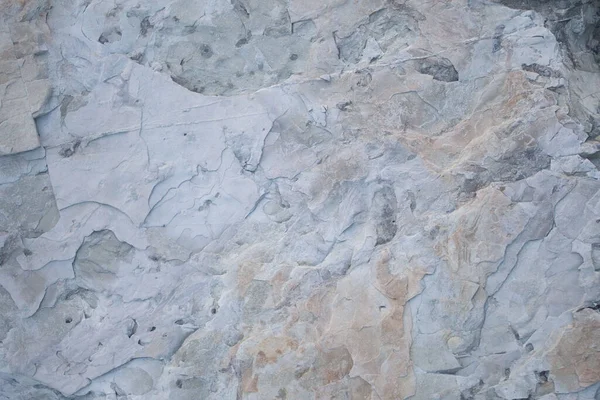 抽象的な灰色の岩の背景 亀裂のある石のパターン — ストック写真