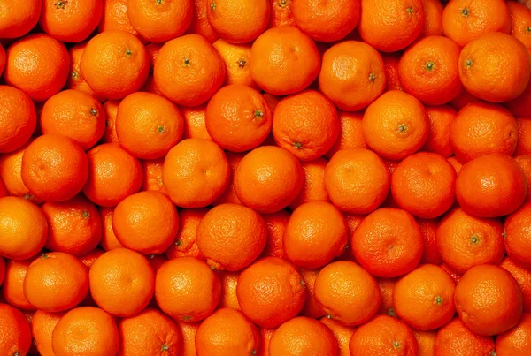 Fond Orange Texture Alimentaire Mandarines Vives — Photo