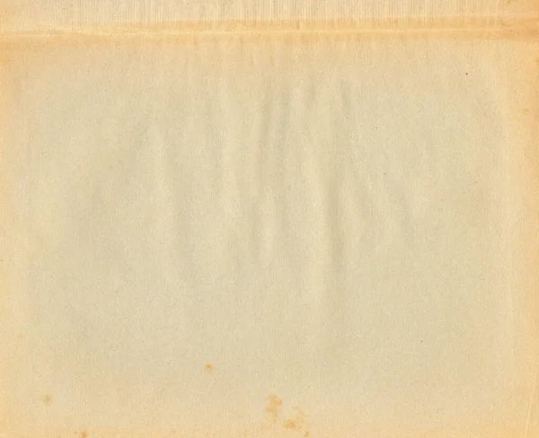 Żółta Strona Starego Papieru Książkowego Vintage Plamami Tekstury Tła Skanowanie — Zdjęcie stockowe