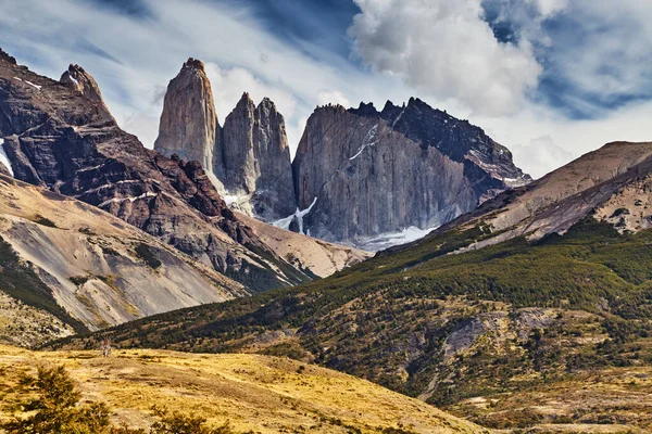 Torres Del Paine National Park Patagonia Chil — Zdjęcie stockowe