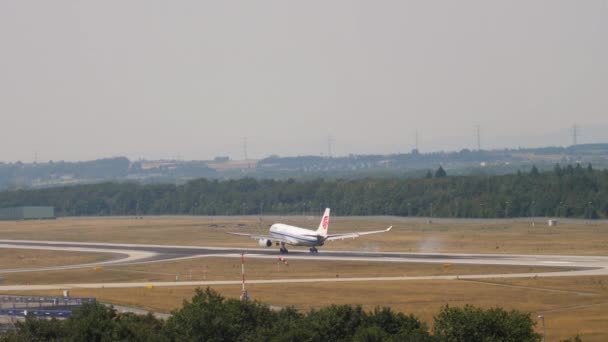 Frankfurt Main Germany July 2017 Panoramic View Airfield Frankfurt Airport — Stock video