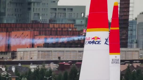 Kazan Russian Federation June 2019 Red Bull Air Race Raicing — Stockvideo