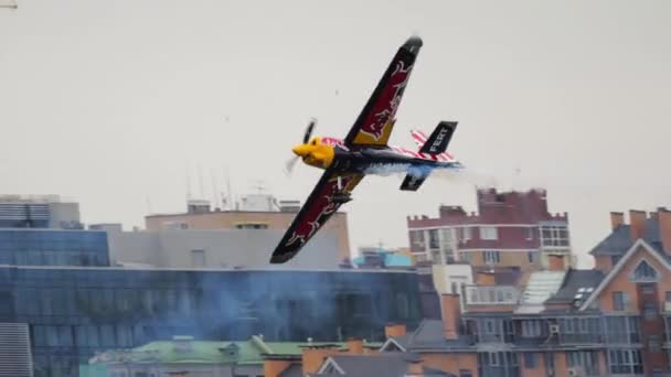 Kazan Russian Federation June 2019 Red Bull Air Race Raicing — Stockvideo