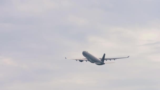 Phuket Thailand Června 2023 Zadní Pohled Airbus A330 Katar Airways — Stock video