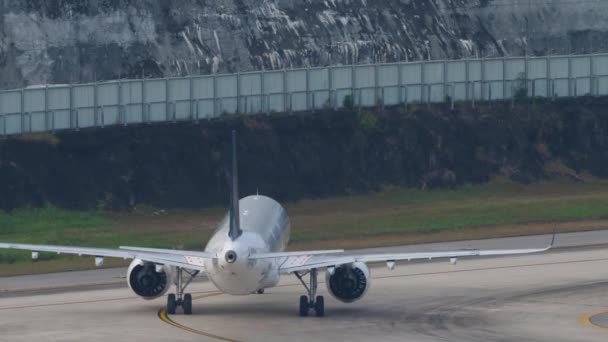 Phuket Thailand Hazi Ran 2023 Phuket Havaalanında Taksicilik Yapan Air — Stok video