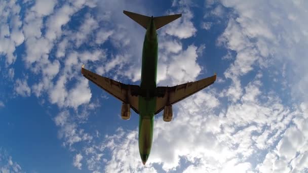 Phuket Thailand February 2023 Boeing 737 Dbo Nok Air Landing — Stock Video